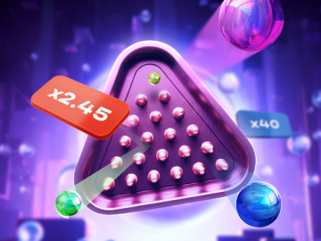Plinko 游戏画面